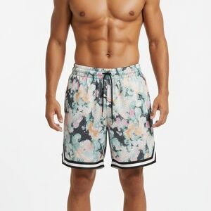 LCKR Men's Multicolor Mesh Shorts Small